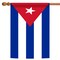 Toland Home Garden Red and Blue Cuba Outdoor House Flag 40" x 28"